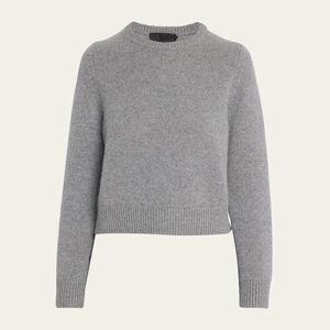 Nili Lotan Alpaca Wool Knit Grey Sweater